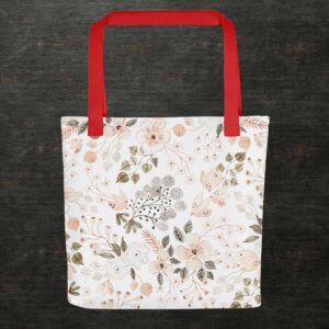Enchanting Floral Tote Bag - Blossoming Beauty for Effortless Style